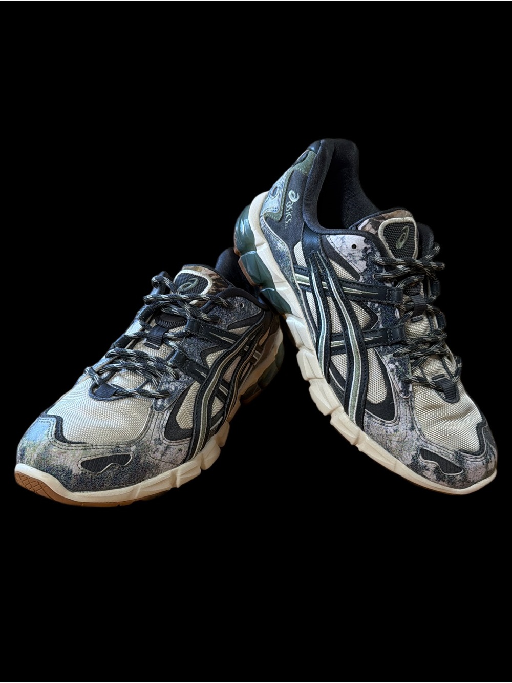 ASICS GEL-KAYANO 5KZN Birch/Grey/White Camouflage Size 10.5